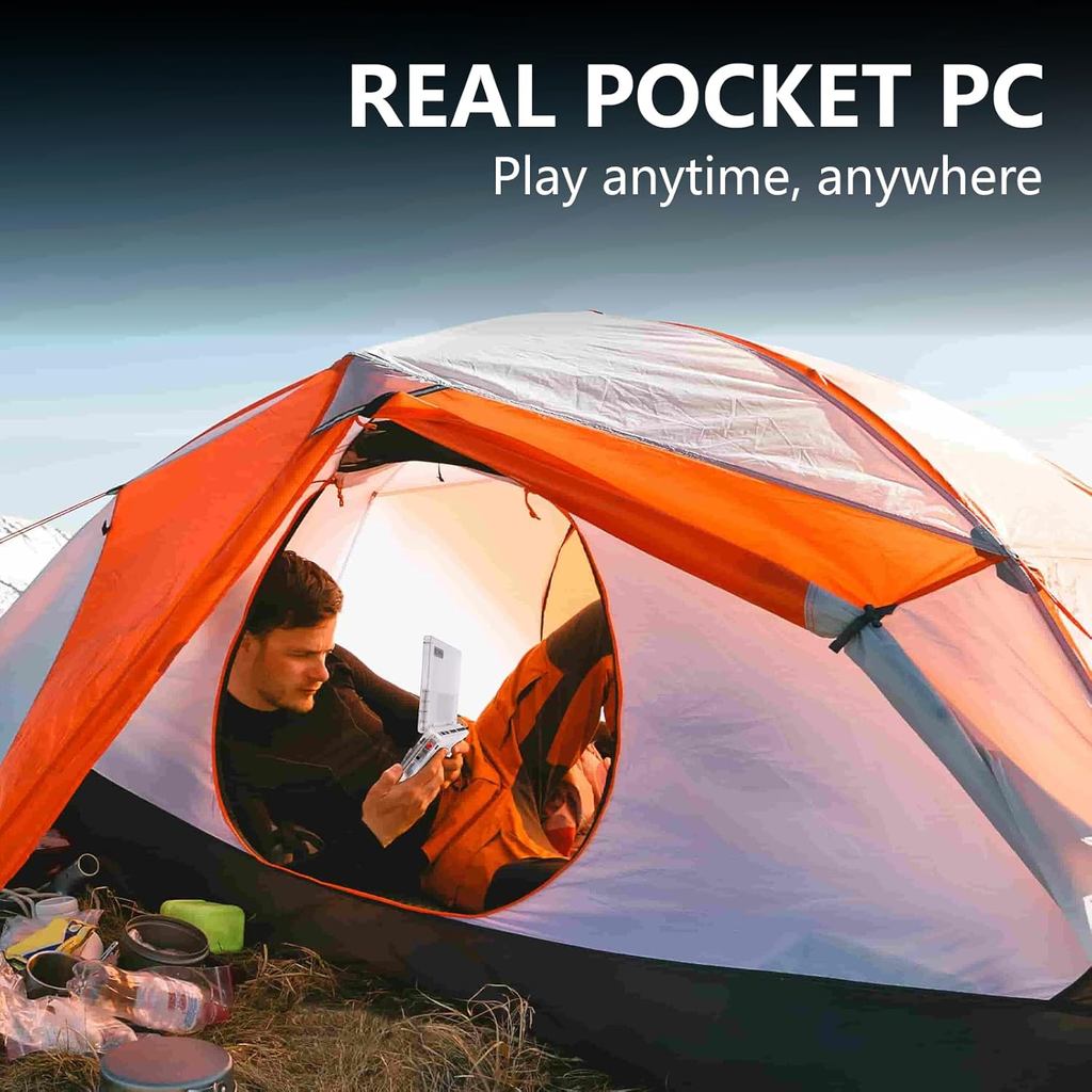 Retro Pocket 386 CPU XT PC Laptop Computer , Mini Laptop Compatible with Windows3.1 MS-DOS System,