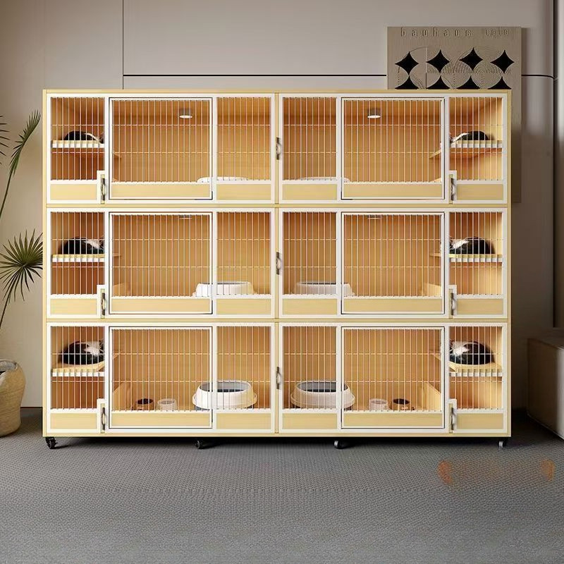 Cat breeding cage cat house breeding household breeding three-layer combination