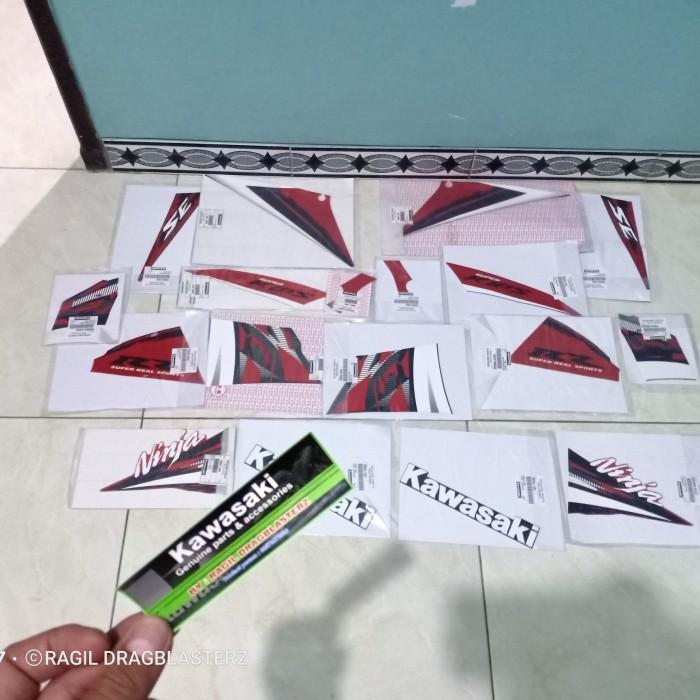 Striping Sticker Stiker New Ninja Rr Se Orange 2014 Fullset Original