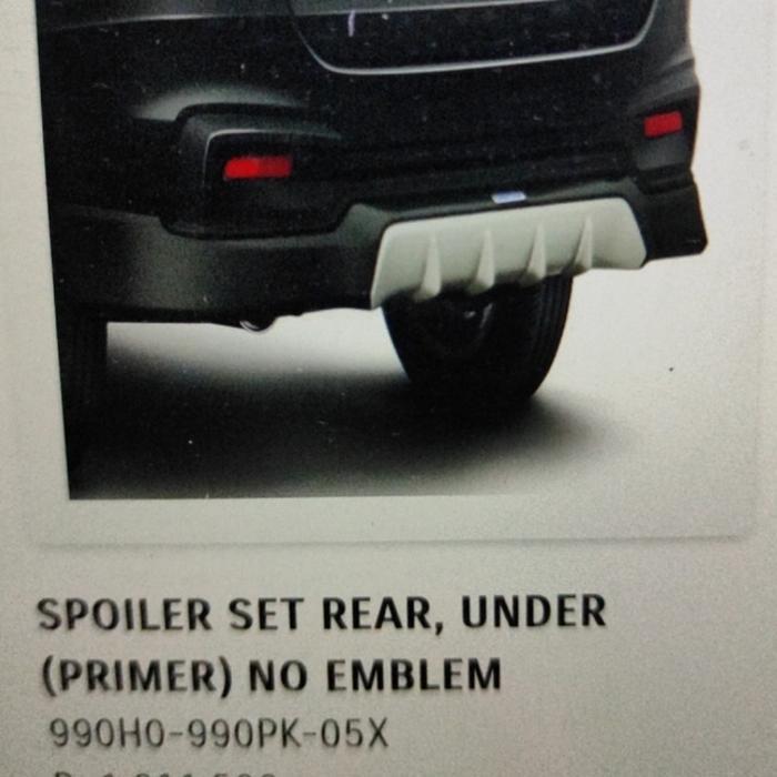 SPAREPART KENDARAAN] SPOILER BUMPER BELAKANG ALL NEW ERTIGA SPORTS ASLI SGA PART REPLACEMENT