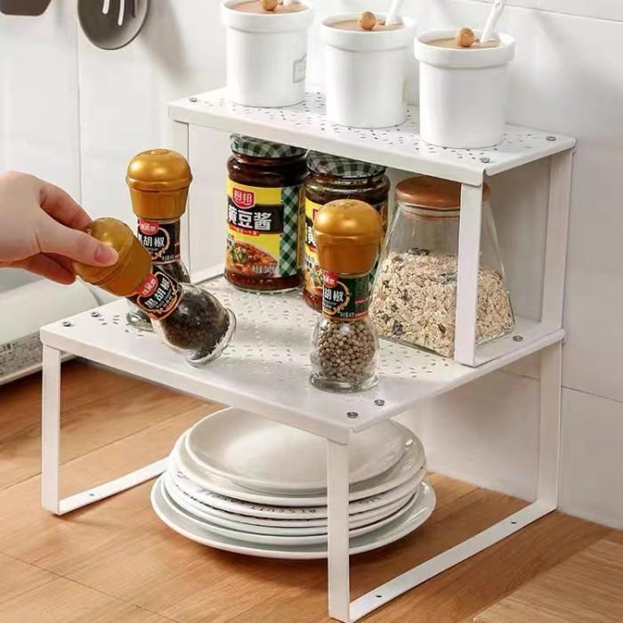 Meja Rak Dapur Besi / Meja Multi Fungsi Dapur IKEA / Multifunctional Storage Kitchen Rack Desk
