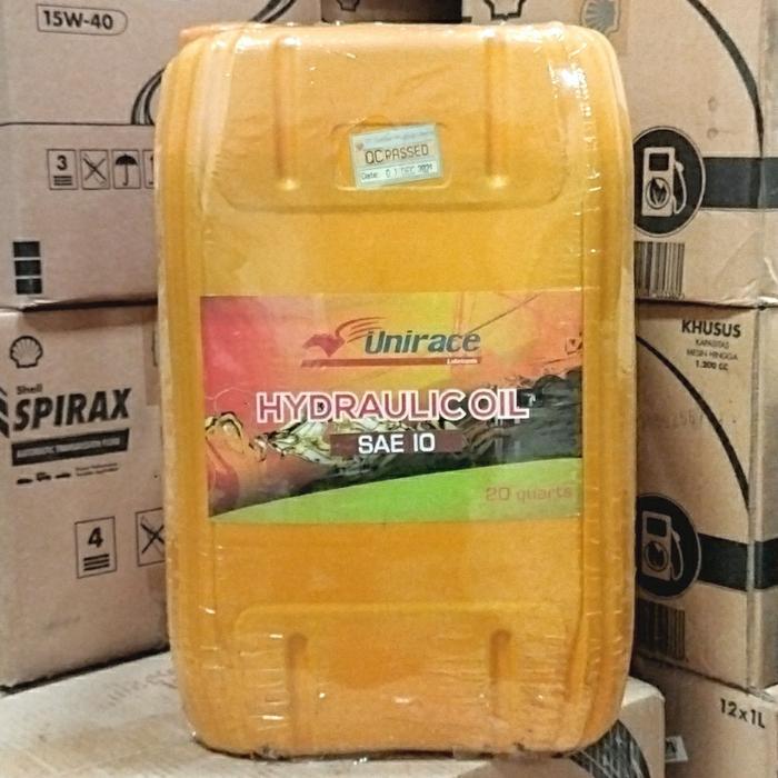 OLI HIDROLIK / HYDRAULIC UNIRACE HYDRAULIC SAE 10 19 LITER