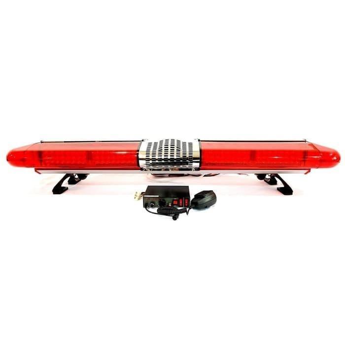 Lampu Rotator Polisi Sirene Patwal Ambulance Led - Merah 12V