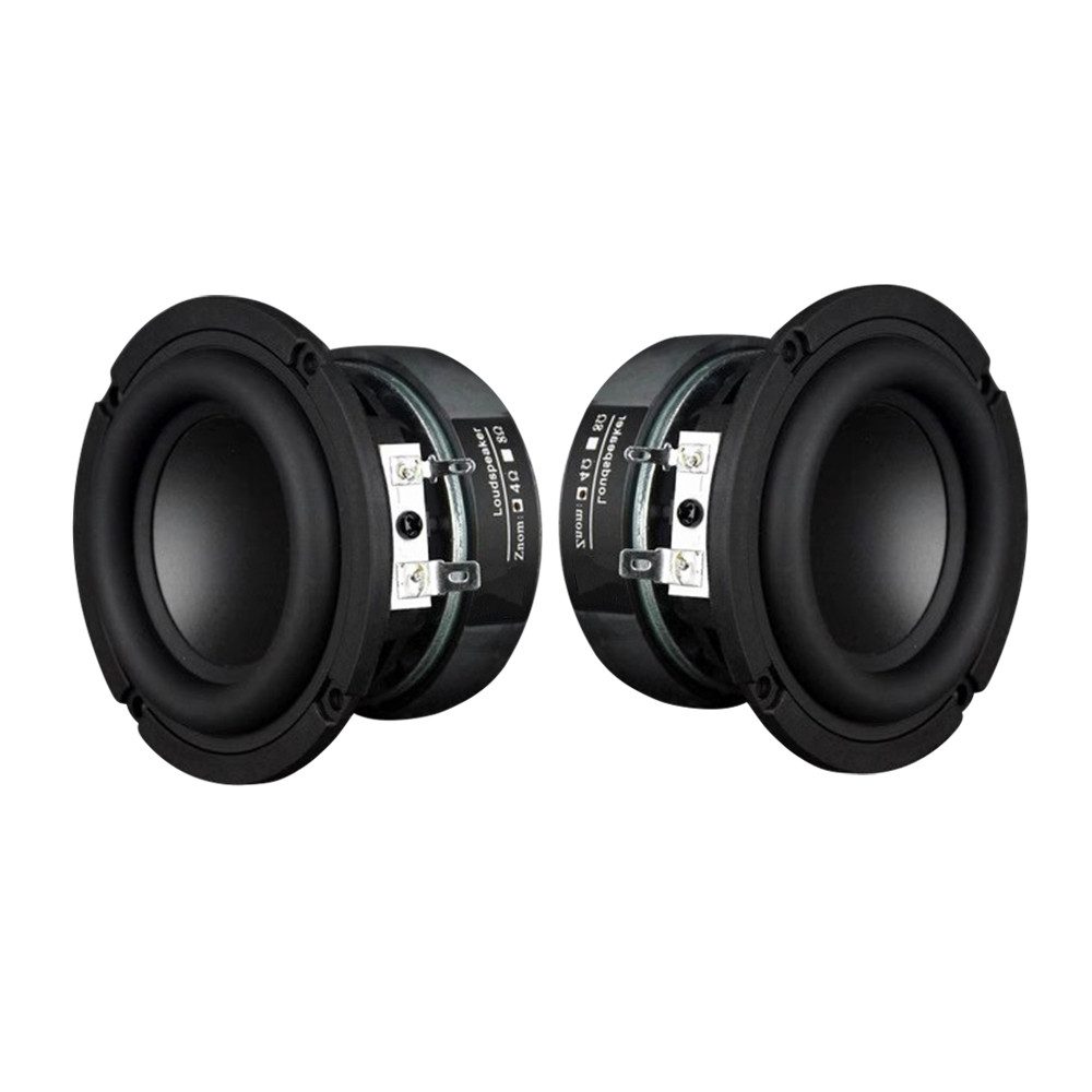 AIYIMA 3 Inch Portable Subwoofer Speaker 60W Power 4 Ohm Big Voice Coil Steel Cannon DIY Audio Sound