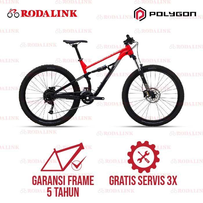 Promo Polygon Sepeda Gunung Dual Suspension Siskiu D5