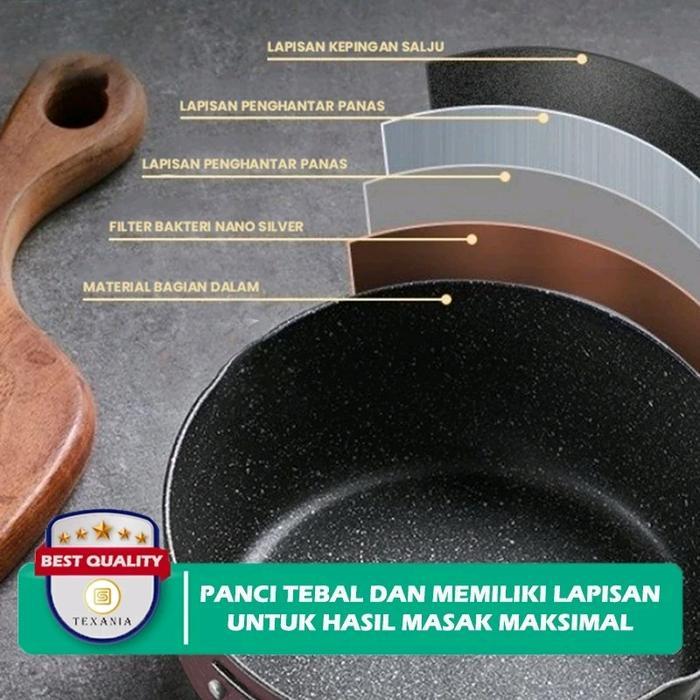 Panci Susu Texania 18cm // Panci Mie