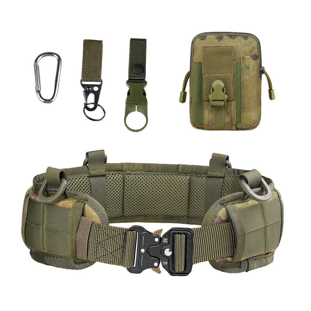 Tactical Padded Belt Airsoft Cs At Molle Airsoft Belts Tactical Vest Duty Paintball Waist Belt War