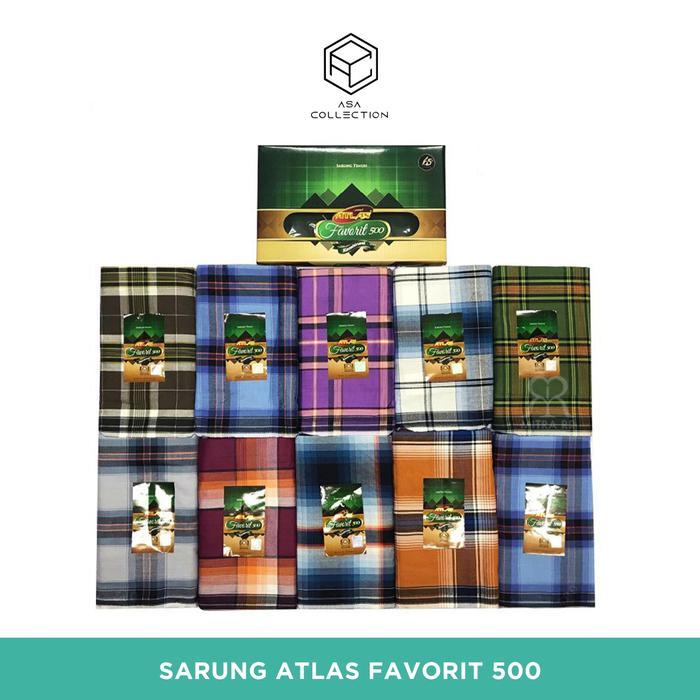 SARUNG ATLAS FAVORITE ORIGINAL GROSIR 10 PCS