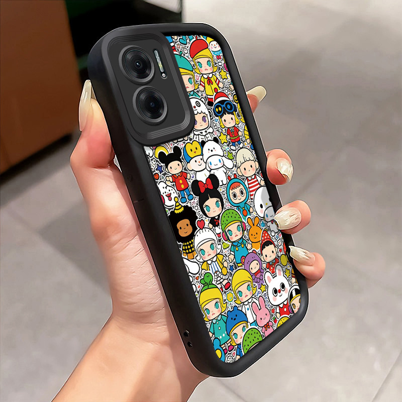 Casing Hp Untuk XIAOMI Redmi 10 10C 10 Prime Case Gaya Blind Box dengan Karakter Terkenal Kasing sil