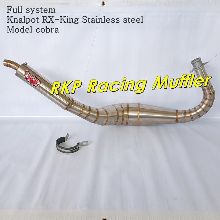 Knalpot R9 Telo Cobra Stainless Steel For Yamaha Rx-King / Rx King