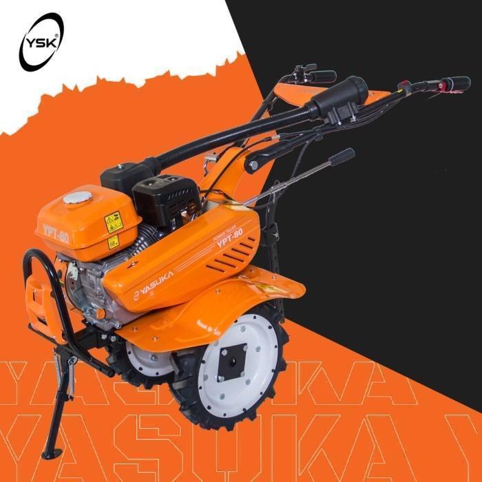 TERLARIS Mini Traktor Pertanian Tiller Cultivator Ladang & Sawah YASUKA YPT80