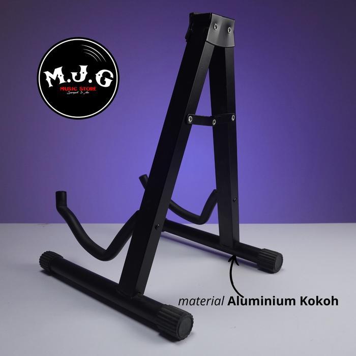 Stand gitar dan bass duduk akustik elektrik ibanez squier cort martin