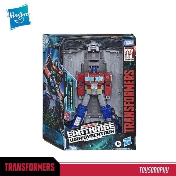 Ready Transformers WFC : EARTHRISE Leader OPTIMUS PRIME with Trailer