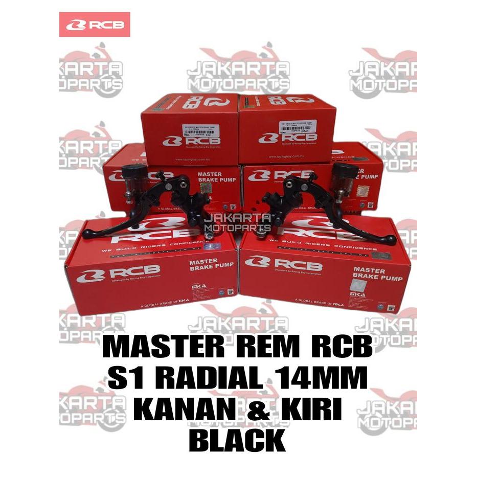 Rcb S1 14Mm Radial Master Rem Kanan Kiri Sepasang Xmax Vario 160 Nmax