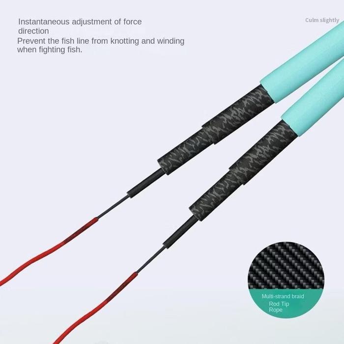 Smile-Joran Tegek Fiber Fukushima Joss Power 210 270 360Cm Murah Kuat Batang Olahraga Luar Ruangan