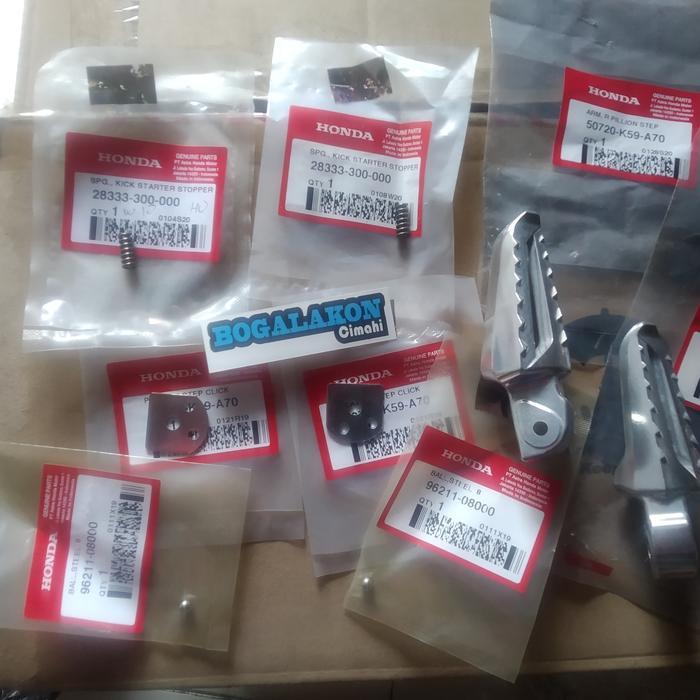 BIGSALE FOOT STEP FOOTSTEP PIJAKAN VARIO 150 LED ORIGINAL BARU