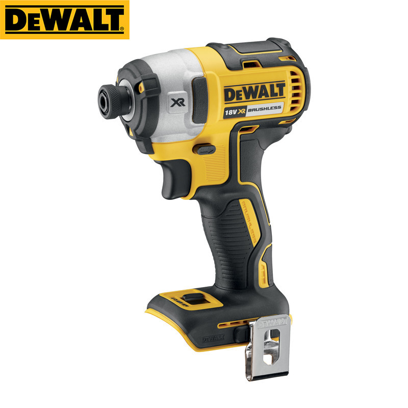 DEWALT DCF887 Impact Driver 18V Sikat Obeng Listrik Isi Ulang Alat Listrik Bor Tahan Lama Asli