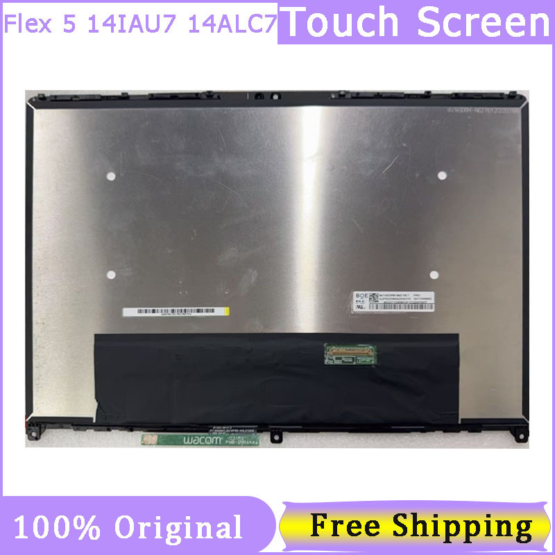 14 Inch Touch Screen For Lenovo IdeaPad Flex 5 14IAU7 14ALC7 14ABR8 14IRU8 82R7 82R9 82XX 82Y0 LCD