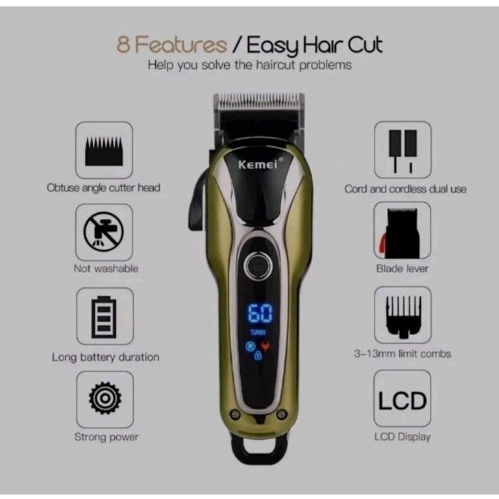 alat cukur rambut profesional barbershop mesin cukur shaver ps_120