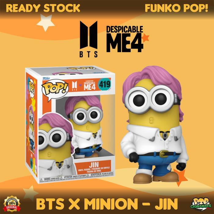Funko POP Music - BTS x Minion - Jin #419