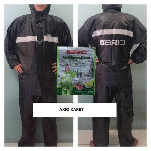 TERBARU Jas Hujan AXIO ( bahan karet ) BERGARANSI