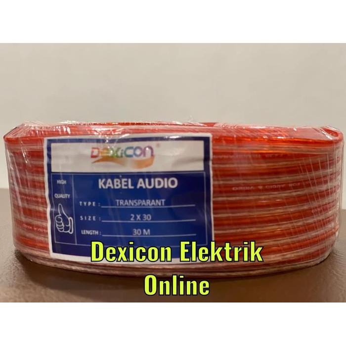 Kabel Audio 30M / Kabel Audio Per Roll/ Kabel Salon / Kabel Serabut /