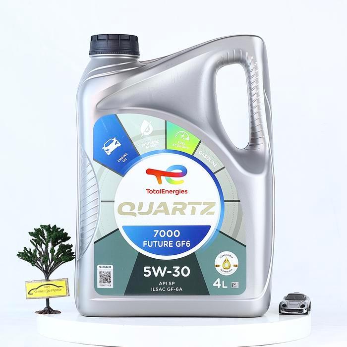 Total Quartz 7000 Future SAE 5W-30 4 Liter Api Service SP/GF-6A Oli Mobil Mesin Bensin Pelumas