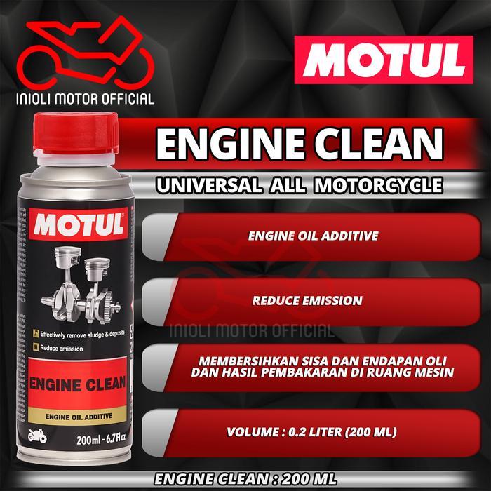 MOTUL ENGINE CLEAN MOTO PEMBERSIH MESIN OLI MOTOR MOTUL TERBARU