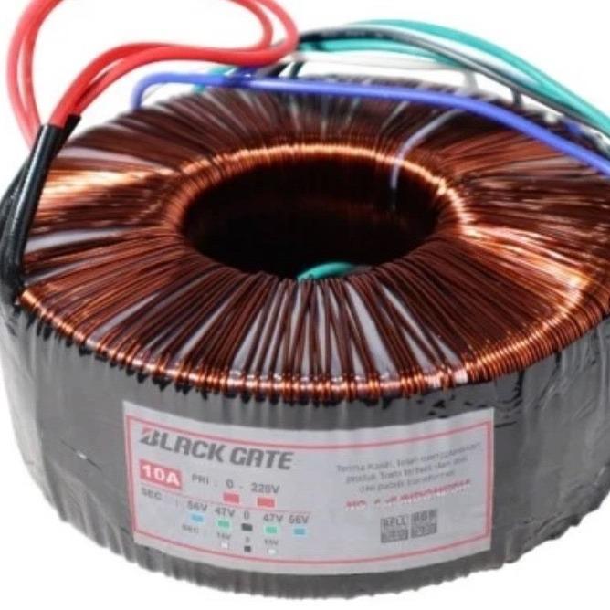 TRAFO TRAVO TOROID TOROIDAL DONUT 10A 10 AMPER CT 56 - 47V BLACKGATE ORIGINAL