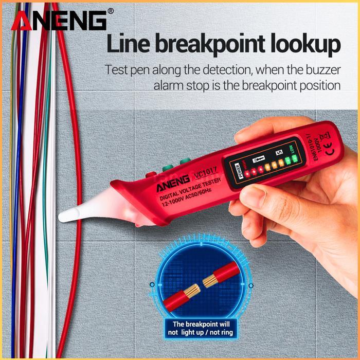 Cod Aneng Tespen Listrik Untuk Kabel Putus Yang Bagus Bunyi Canggih Komplit Tester Non Contact Ac