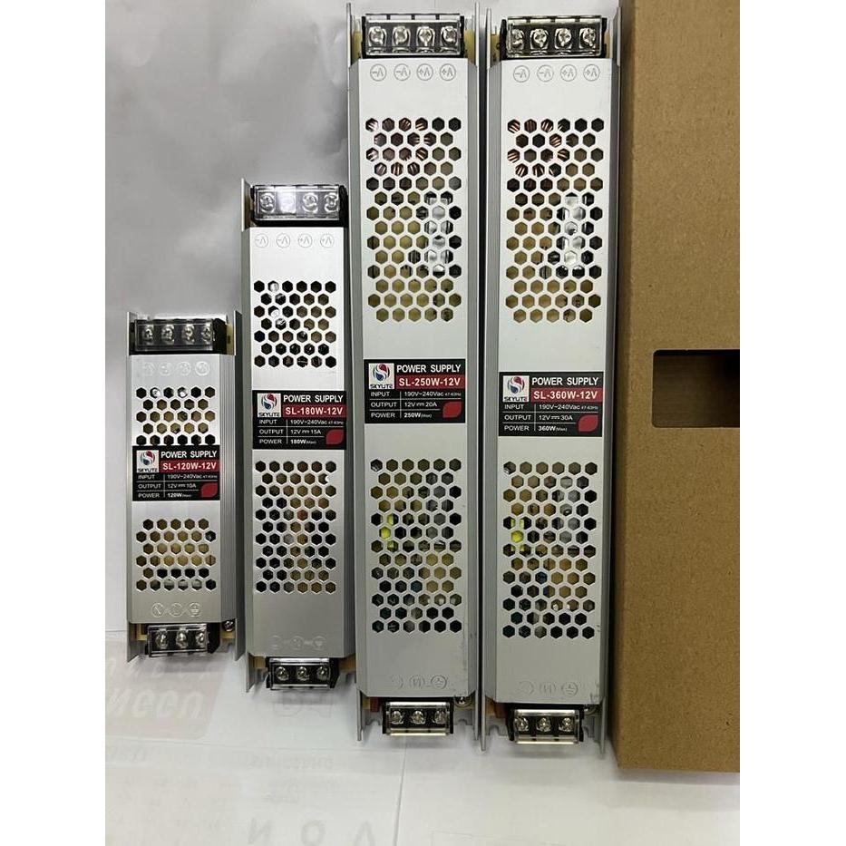 Trafo 10A 12vdc model baru slim