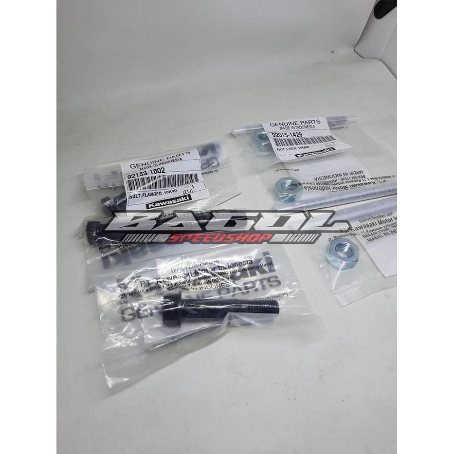 Termurah Baut Mur Uni Trak Unitrack Set Ninja R Ss Original Kawasaki