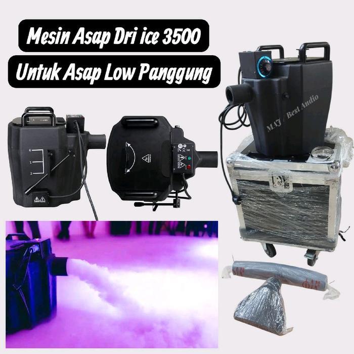 Mesin asap DRY ICE 3500W Pakai belalay
