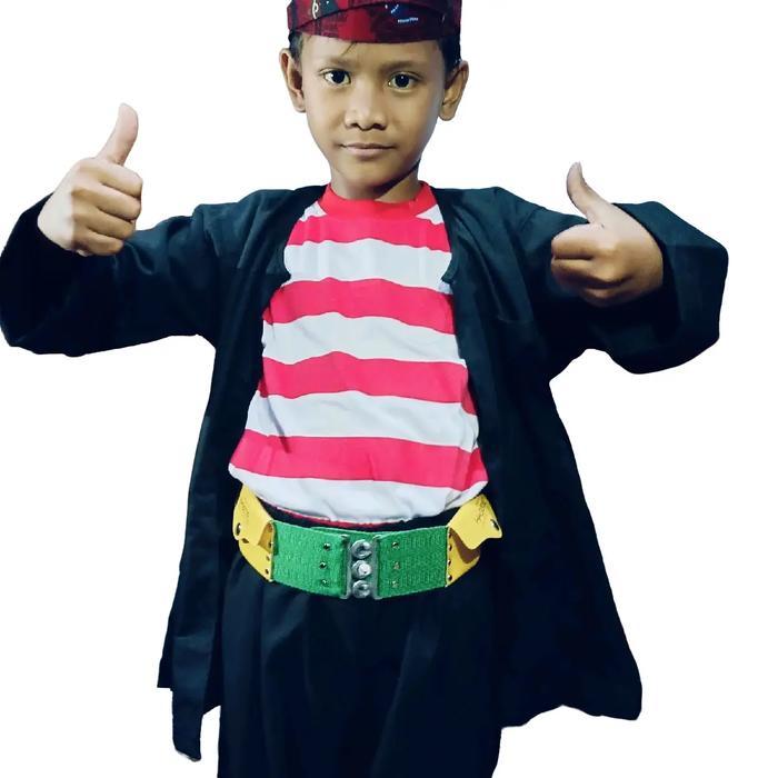 TERLARIS BAJU ADAT MADURA ANAK+SABUK BAJU SAKERA ANAK+SABUK