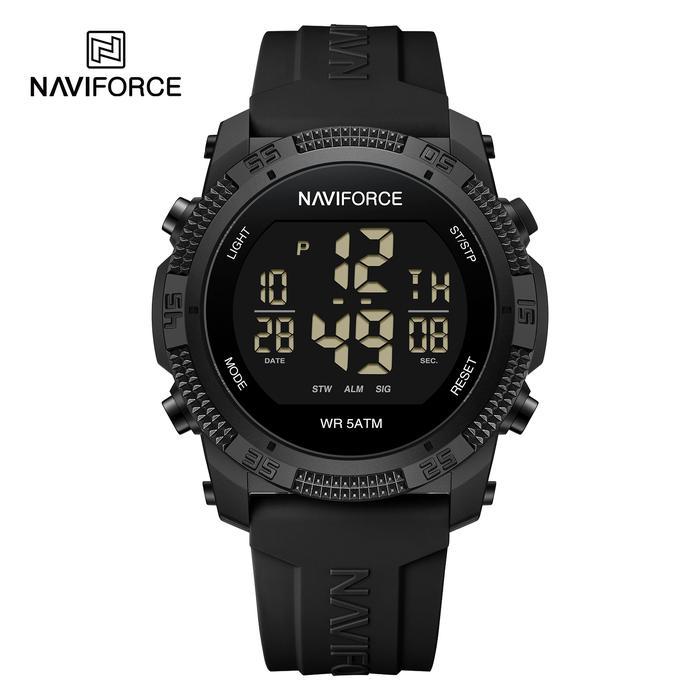 Jam Tangan Pria Digital Navi Force Original Tahan Air