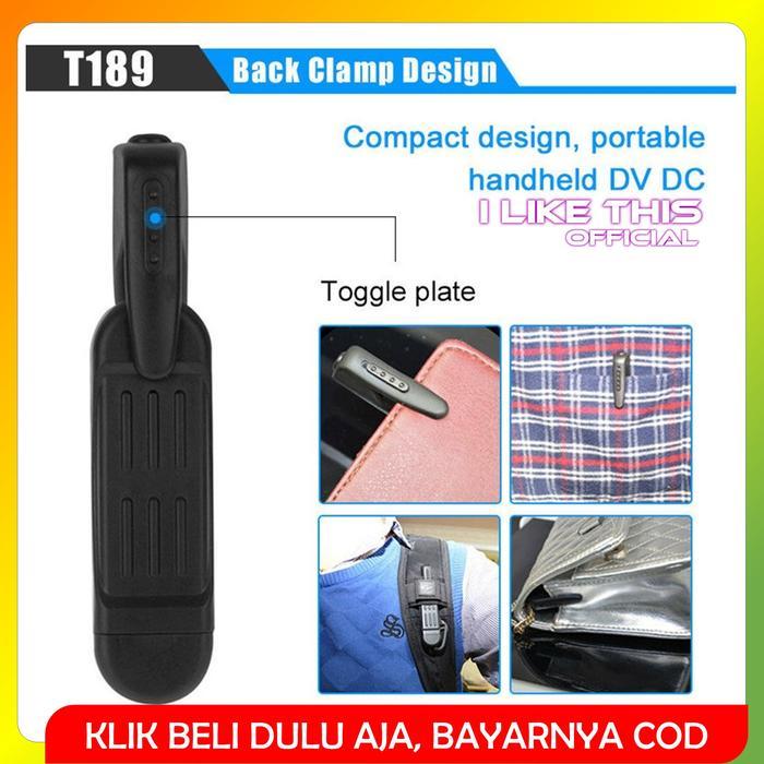 terlaris Kamera Pengintai CCTV Kantong Saku Portable Spy Camera Model Pulpen 100% ori