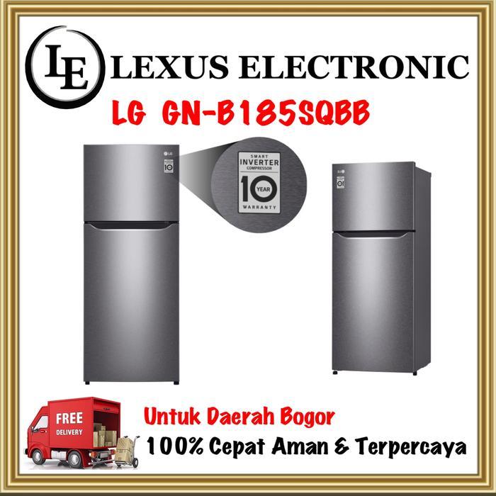 KULKAS 2 PINTU PROMO MURAH LG GN-B185SQBB GNB185SQBB KULKAS LG