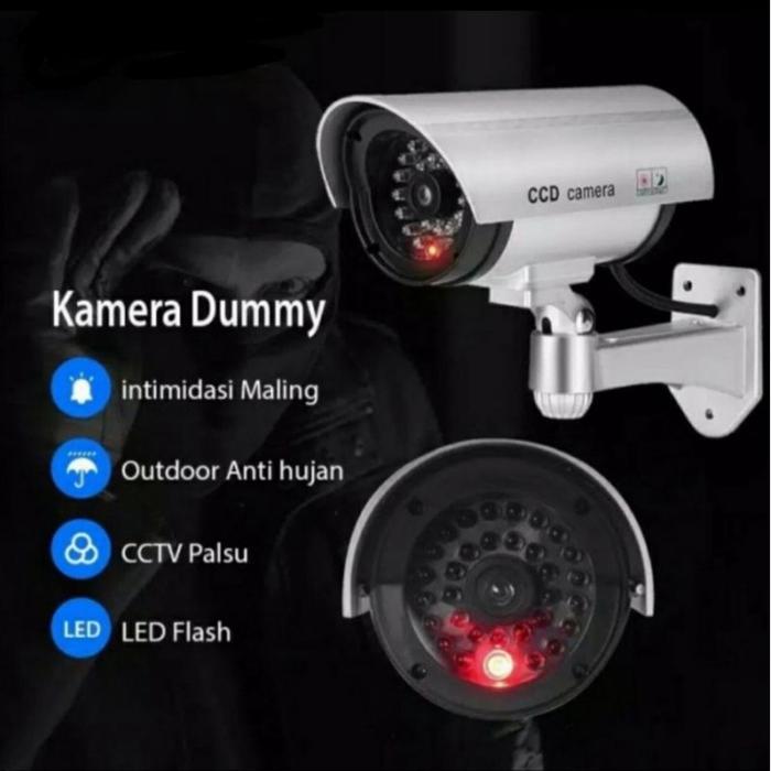 Dummy CCTV Outdoor CCTV Palsu Infrared Camera Kamera Palsu