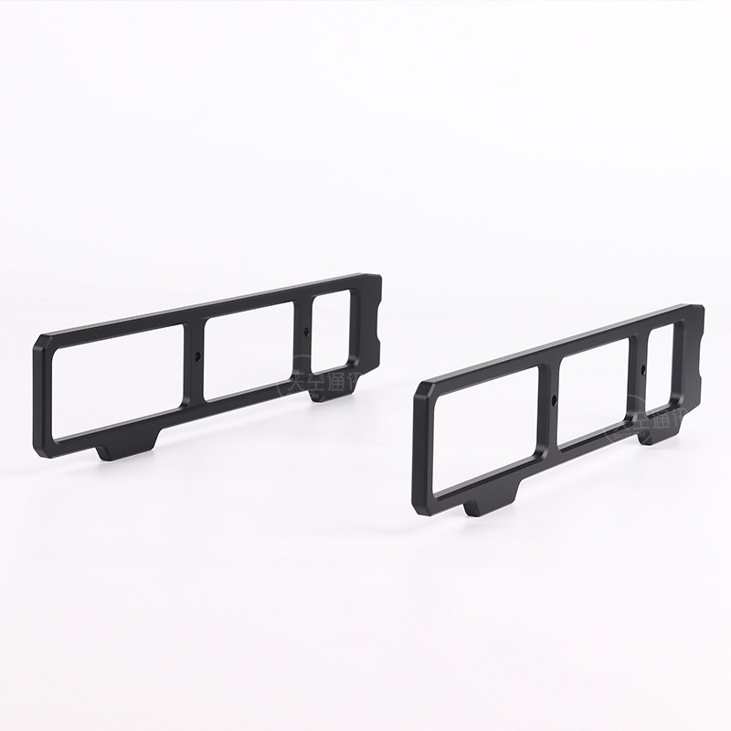 PROMO   CNC Aluminum alloy Shield case Handle Carry Protector for YAESU FT-891 Radio FT891 FT-857D R