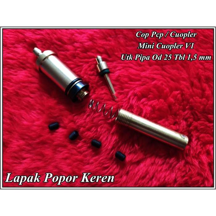 Cop Pcp Model Mini Coupler V1 Untuk Pipa Od 25 Tebal 1.5Mm
