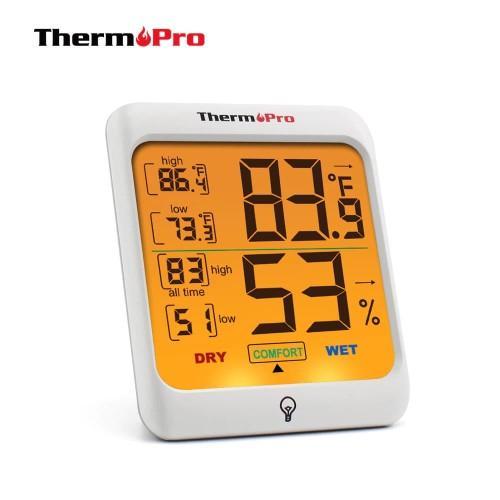 Thermopro Tp-53 Higrometer Thermometer Termometer Dapur Indoor Tp53