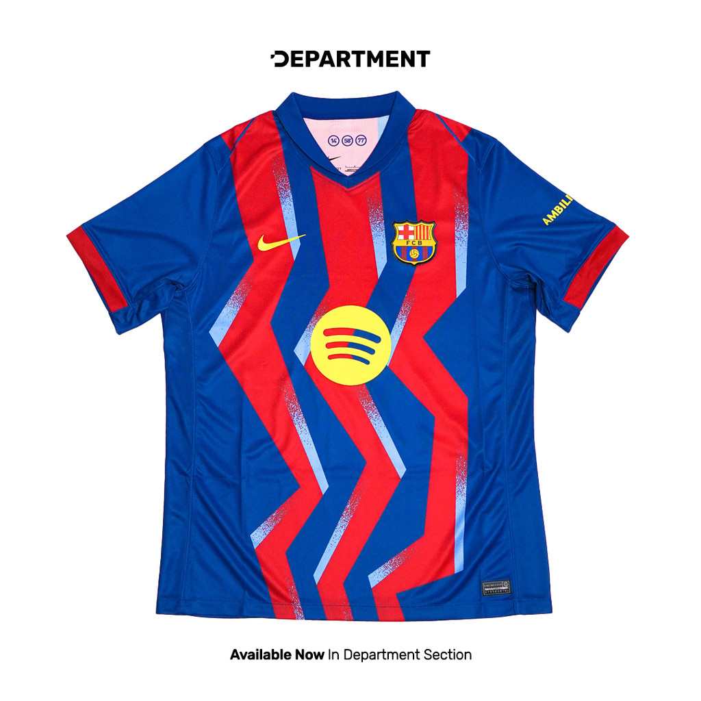 Jersey Bola Pria NIKE FC BARCELONA 25/26 STADIUM 4TH FZ1304432 ORIGINAL