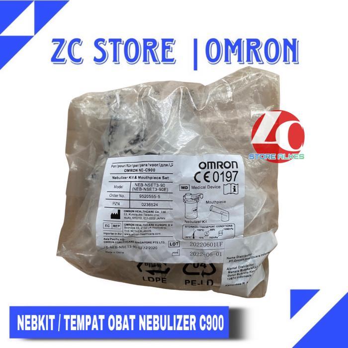 Ready OMRON Nebulizer Kit NE-C900 TEMPAT OBAT NEBULIZER NE C900
