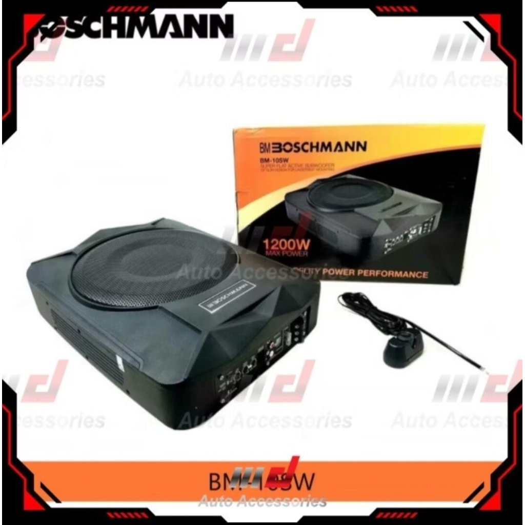 subwoofer kolong BOSCHMANN 10 in