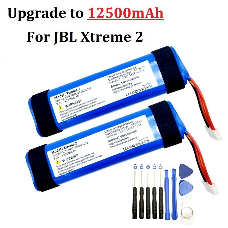 Battery For JBL Xtreme 2 Xtreme2 Original 12500mAh SUN-INTE-103 2INR19/66-2 ID1019 Wireless