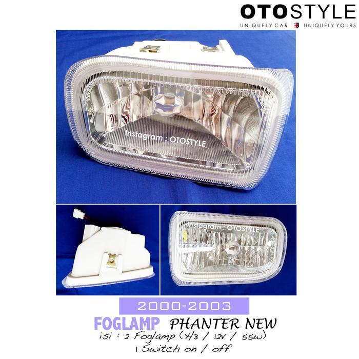 Foglamp Phanter New (Asp Set) Kaca