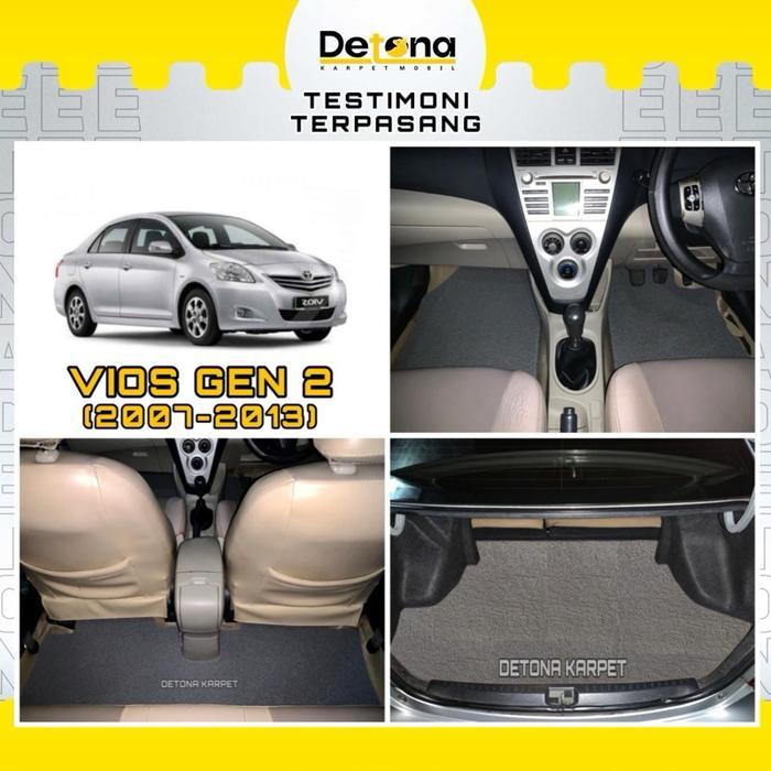 Karpet Mobil Mie Toyota Vios Gen 2 2007-2013 / Kapet Mie Mobil Toyota Vios Gen 2 2007-2013