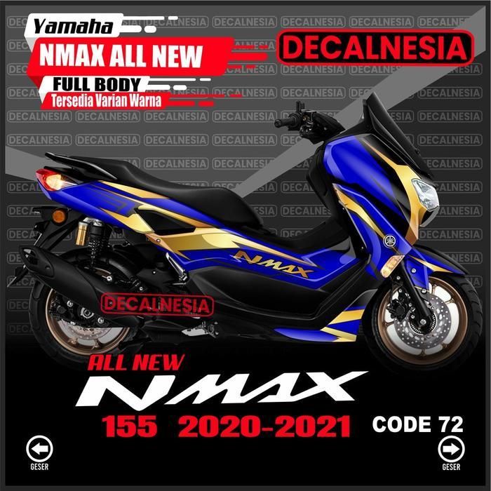 Stiker Decal Nmax New 2021 2022 2023 Full Body Sticker Motor Yamaha Connected 155 Abs 2020 Variasi
