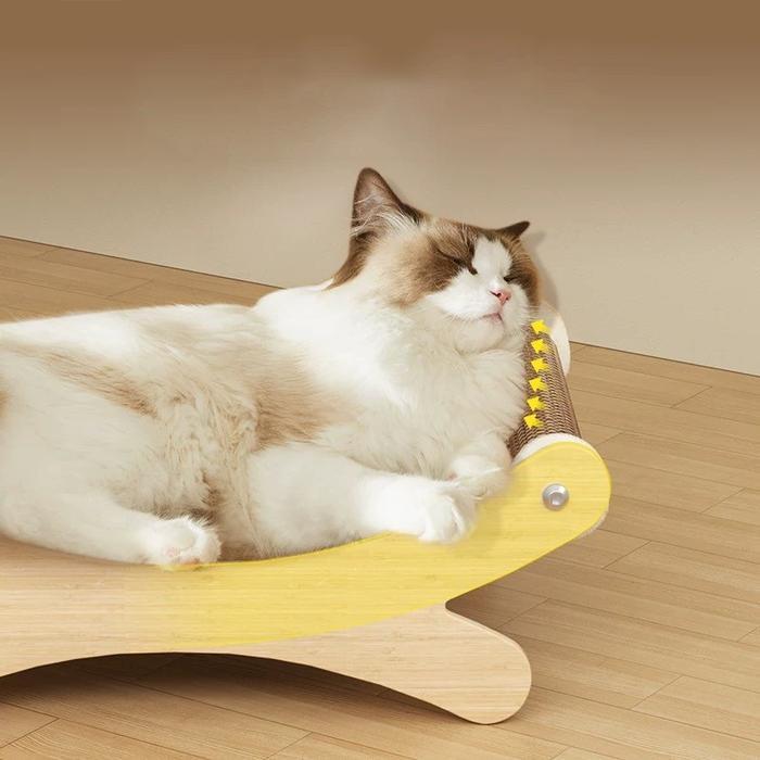 Kursi Goyang Kursi Kayu Pet Bed Tempat Kursi Goyang Kucing Anjing Tempat Tidur Hewan Tidur Kucing