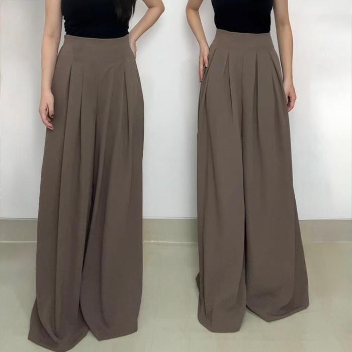 Premium Faye - Naira Pants Kulot Wide Pants Kulot Rok Kulot Korea Celana Premium Panjang Oversize